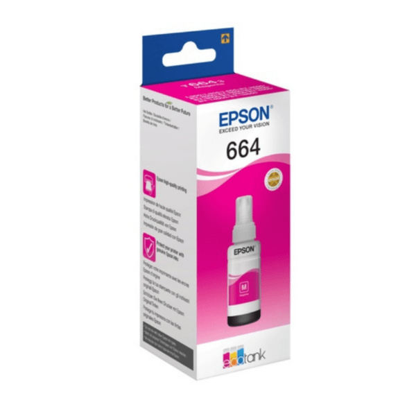 Epson T6643 Magenta Ink Bottle 70ml