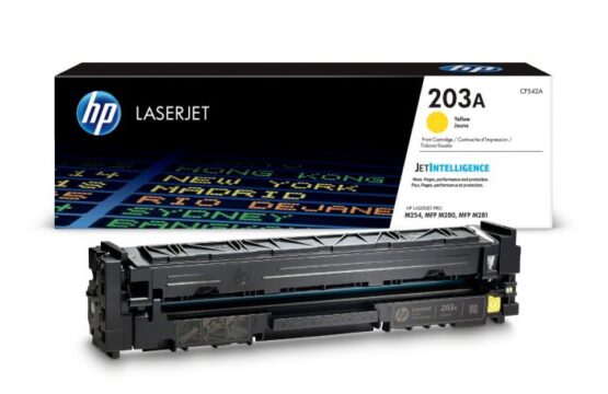 HP 203A Yellow Toner LaserJet (CF542A)