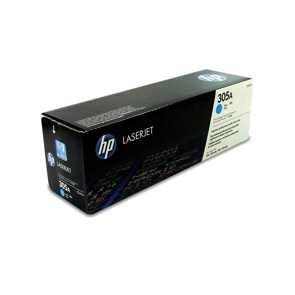 HP 305A Cyan Toner LaserJet Cartridge (CE411A)