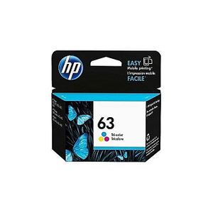 HP 63 Tri-Color Ink Cartridge (F6U61AA)