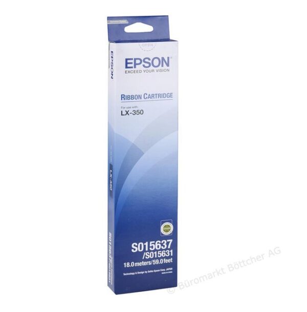 Epson Ribbon LX-350 Black Cartridge