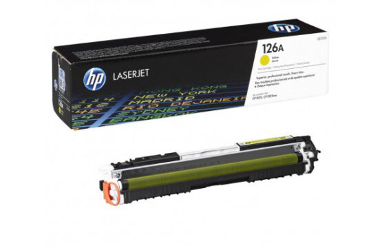 HP 126A Yellow Toner Original LaserJet (CE312A)