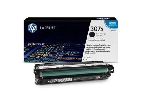 HP 307A Black Toner LaserJet Cartridge (CE740A)