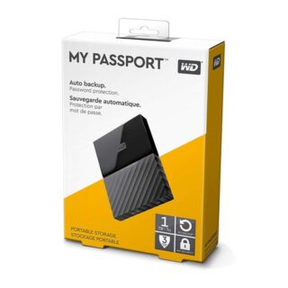WD My Passport 1TB Portable External Hard Drive USB 3.0
