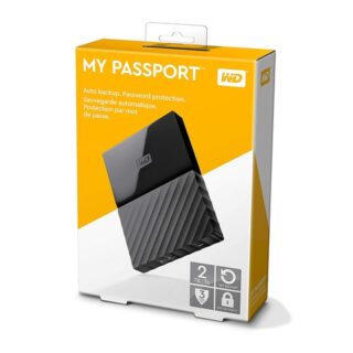WD My Passport 2TB Portable External Hard Drive USB 3.0