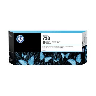HP 728 Black 300ml Matte DesignJet Ink Cartridge