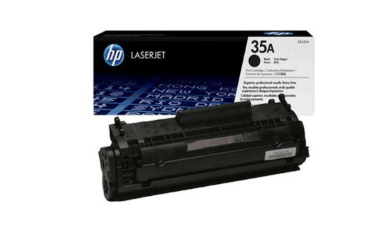 HP 35A Black Toner Cartridge, CB435A