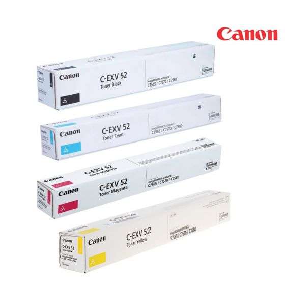 Canon C-EXV52 Color Toners CMY Cartridge Each