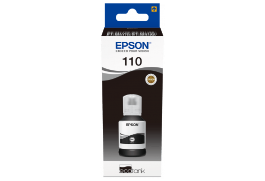 Epson 110 Ecotank Black Ink Bottle 127ml