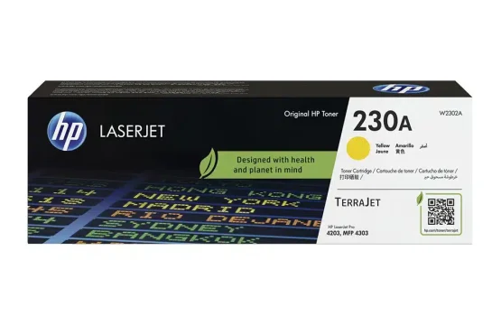 HP 230A Yellow Toner Cartridge LaserJet (W2302A)