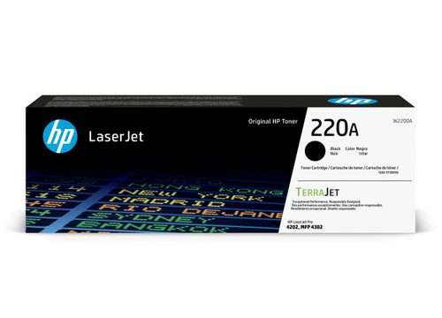 HP 220A Black Toner Original LaserJet Cartridge (W2200A)